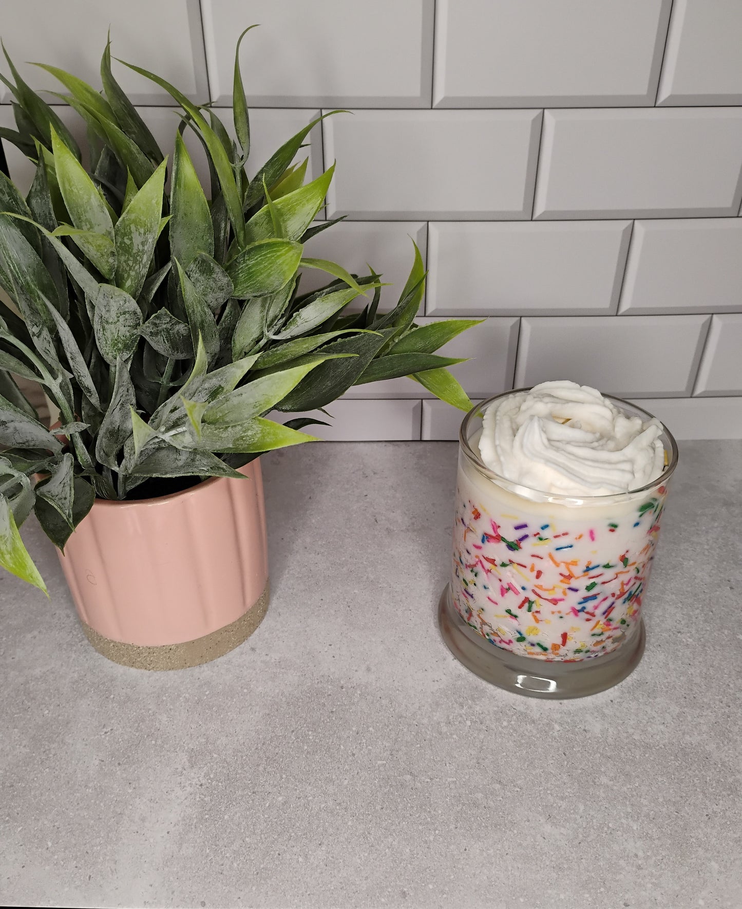 Birthday cake candle