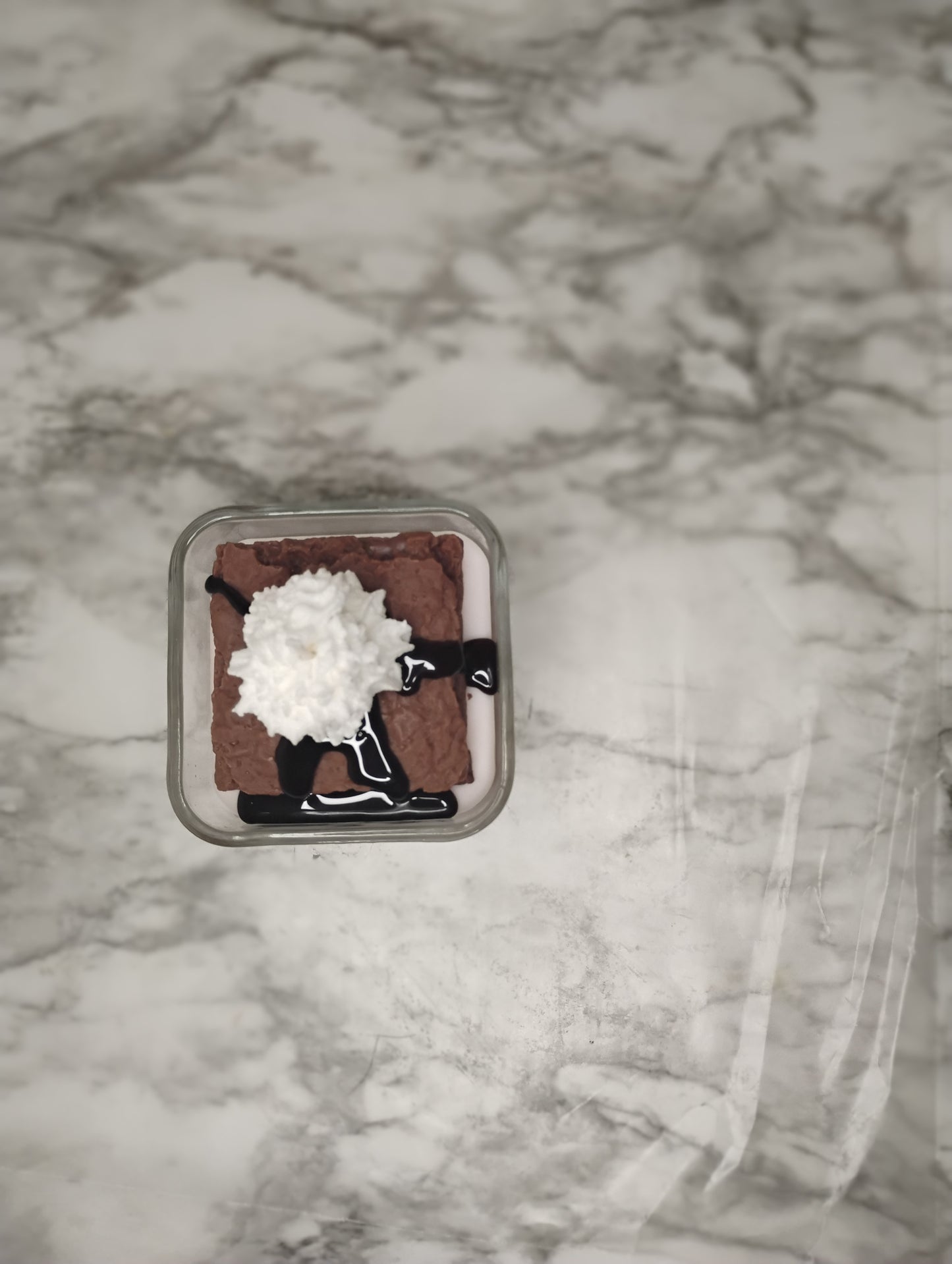 Cherry Brownie Parfait candle