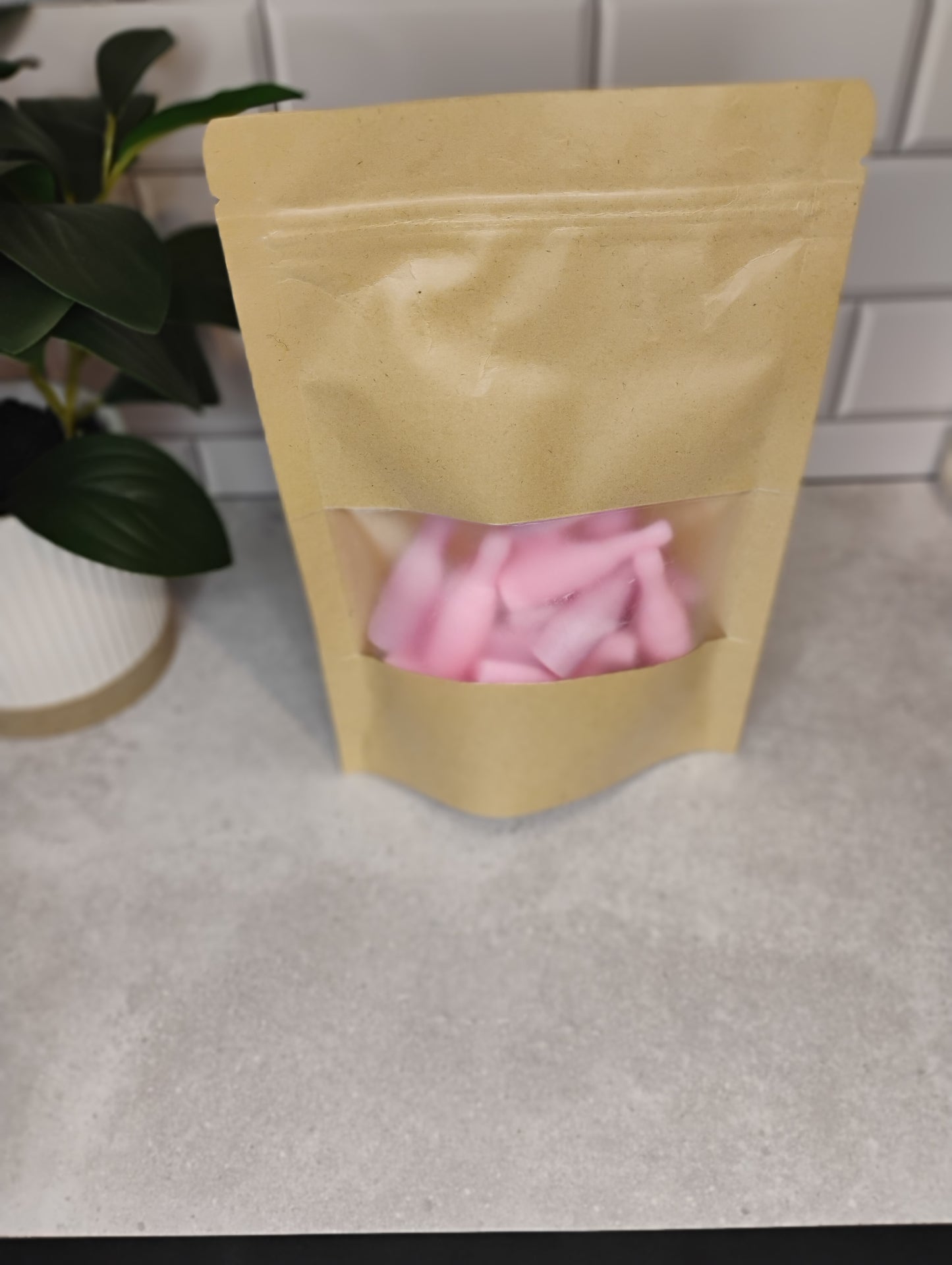 Wine bottle wax melts